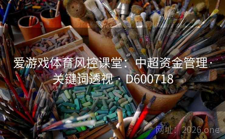 爱游戏体育风控课堂：中超资金管理·关键词透视 · D600718