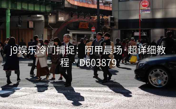 j9娱乐冷门捕捉：阿甲晨场·超详细教程 · D603879
